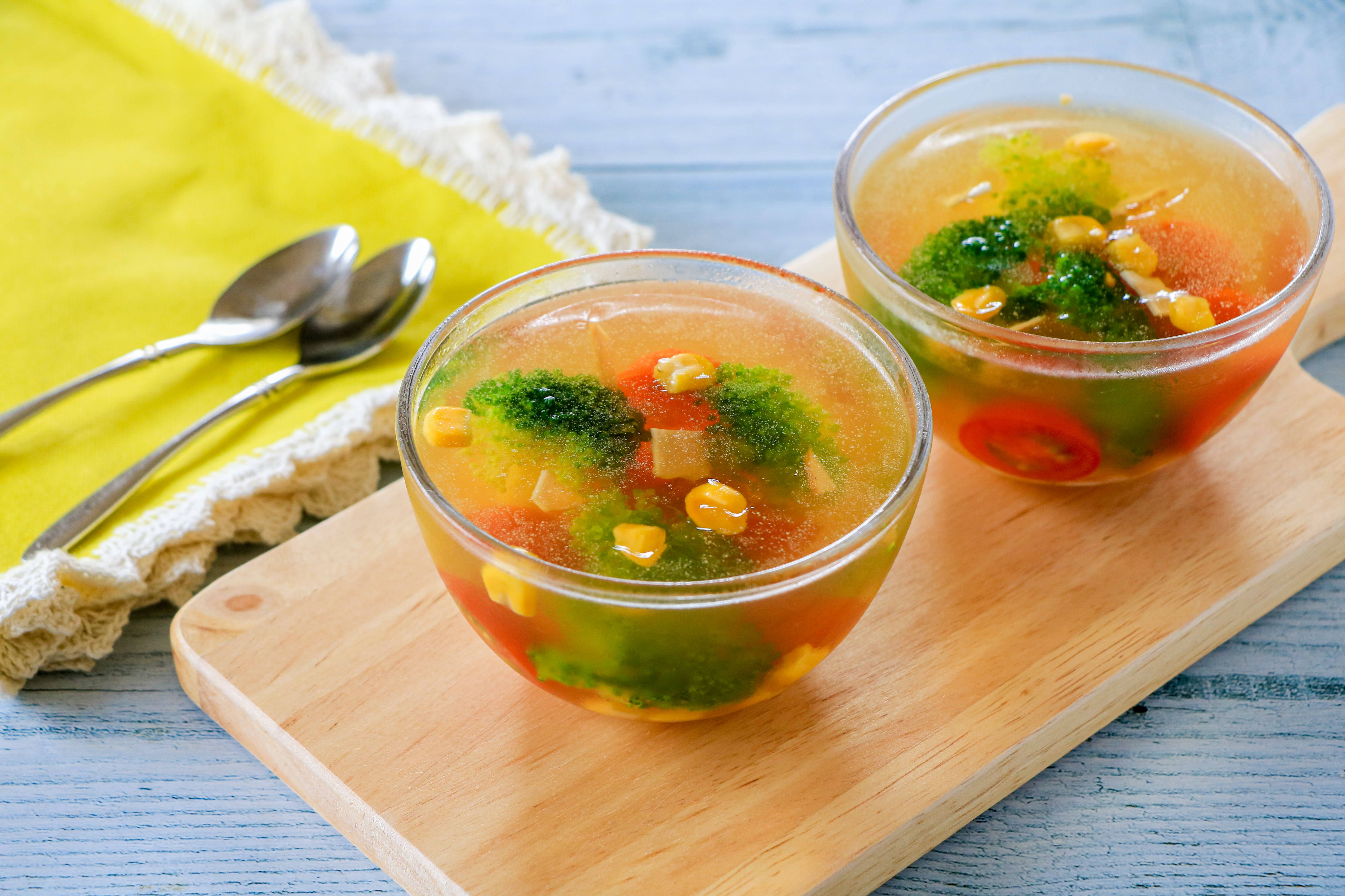 カラフル野菜のゼリー寄せ